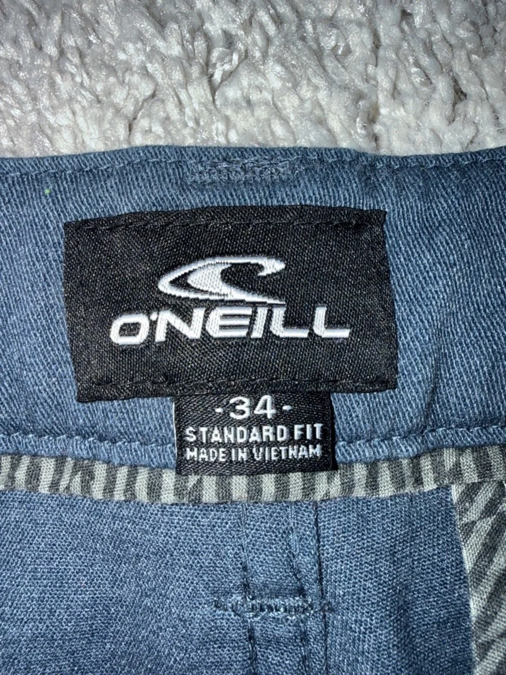 O’Neils men’s sz 34 blue Chino flat front Shorts golf, beach, summer, classic